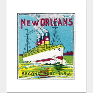 1920's New Orleans Posters and Art